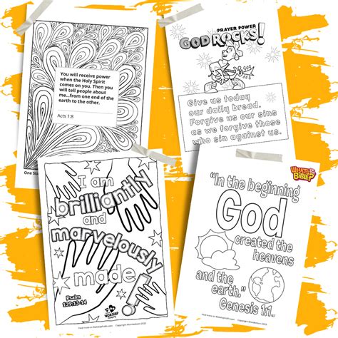 Free Printable Bible Color Pages: Engaging Children with Scripture