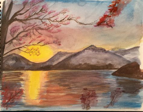 Image result for Inktense Pencil Tutorials Landscape