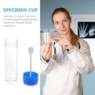 TOPPERFUN 10Pcs Laboratory Feces Container Sample Cup, 25-30ml India | Ubuy