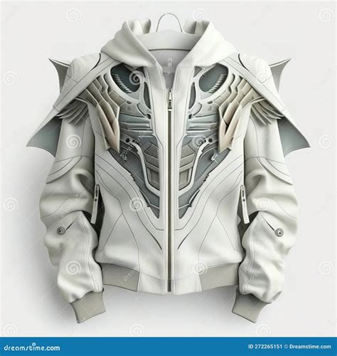 Futuristic White Jacket: The Perfect Blend Of Style And Technology ...