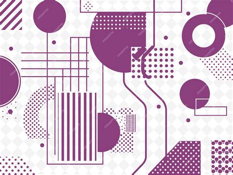 Png Minimalist Frame Art With Abstract Geometric Shapes Border F Illustration Frame Art ...