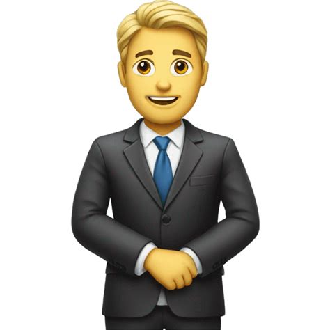 Businessman Emoji PNG 的图像结果