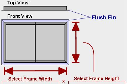 Image result for Window Replacement Measurement