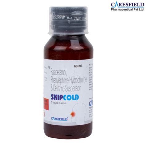 SKIPCOLD 60ml Suspension Caresfield Pharmaceutical Pvt. Ltd.