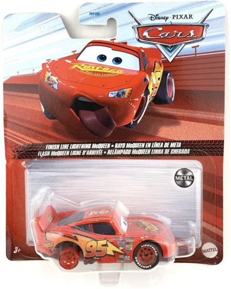 Buy Disney Pixar Cars Finish Line Lightning McQueen DIe-Cast Online at ...