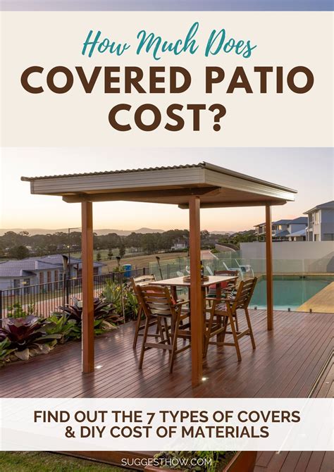 How Much Does A Covered Patio Cost - 6 Types and DIY Cost
