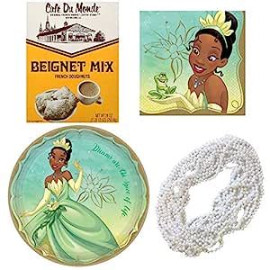 Princess and the Frog Birthday Party Pack- Cafe du Monde Beignet Mix, 8 ...