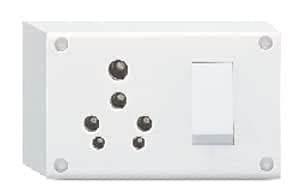Maa Ambey Electronics 3 In One Switch Socket Combined With Junction Box ...