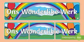 Welkom Terug Vertoonbanier (teacher made) - Twinkl