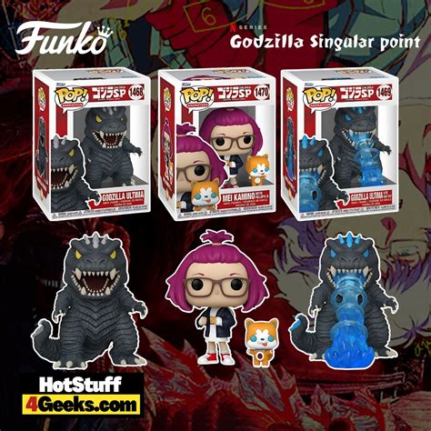 2023's Must-Have: Godzilla Singular Point Funko Pops Unveiled!