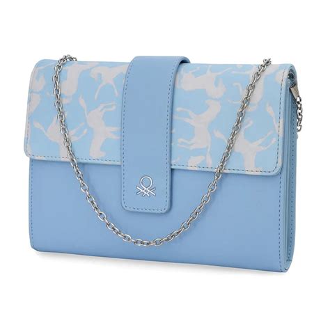 United Colors of Benetton Carole Women's Clutch Blue – Brand27