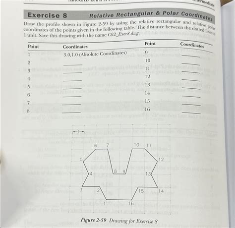 Solved Exercise 8, Relative Rectangular & Polar | Chegg.com