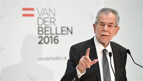 Bürgerliche rufen wieder zur Wahl Van der Bellens auf - UnserTirol24