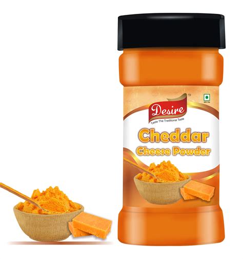 Buy Desire Cheddar Cheese Powder Seasoning for Popcorn, Pasta, Pizza ...
