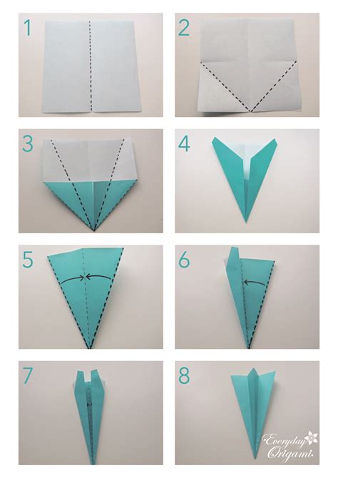 Teach You How to Create an Origami Airplane Step by Step – easy origami tutorial