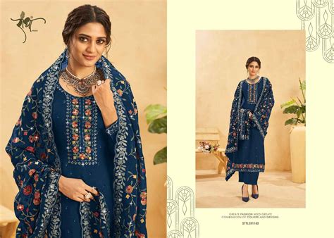 Radha Kesariya Embroidered Salwar Suit Collection