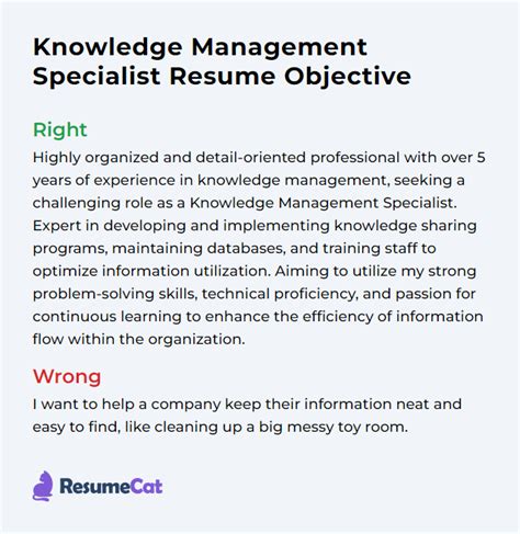 Knowledge Management Sample Resume 的图像结果