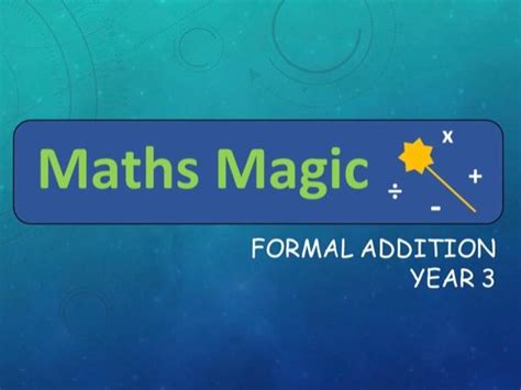 Image result for How to Use the Formal Method Addition