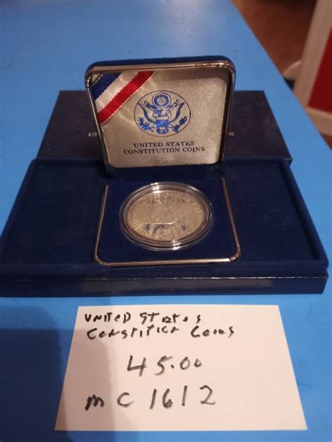 United States Constitution Coins in Box Silver - Etsy