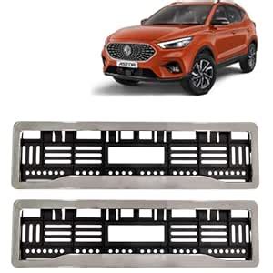 KINGSWAY® Astor Car Number Plate Frames Chrome for All 2021 Onwards ...