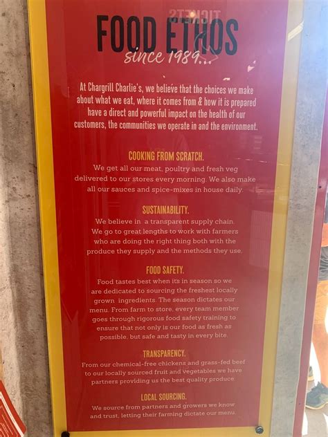 Menu at Chargrill Charlie's Rose Bay fast food, Rose Bay, 2/779 New ...