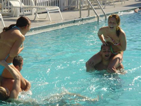 Naked Girls In Pool
