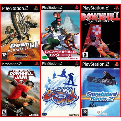 Downhill Domination และเกม Downhill ของ PS2 แผ่นเกม Playstation 2 ...