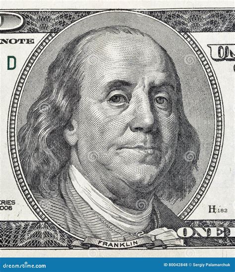 Benjamin Franklin Portrait on One Hundred Dollar Bill Closeup Stock Photo - Image of benjamin ...