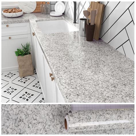 Snapklik.com : 15.7x118 Granite Contact Paper For Countertops ...