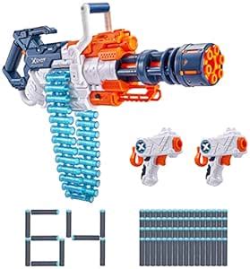 XShot X-Shot-EXCEL-Combo Pack Spinning Crusher(35-Dart Belt,48 Darts ...