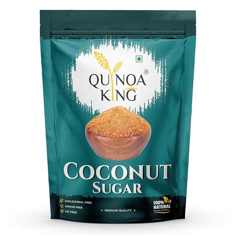 Quinoa King Coconut Sugar Powder, 1Kg [Low GI | Rich in Minerals ...