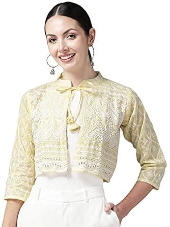 Buy Aarika Women's A-Line Coat (JK-W-AK-501_Lemon at Amazon.in