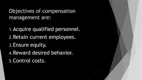 Compensation Management and Types of Compensation Management | PPTX
