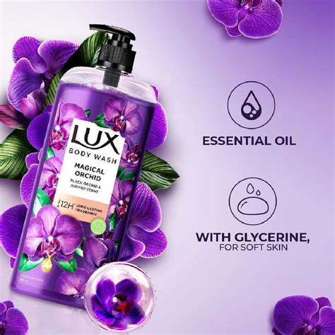 LUX Magical Orchid Bodywash with Black Orchid & Juniper Oil: Buy LUX ...