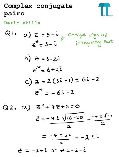Complex Numbers a Level Maths 的图像结果
