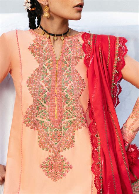Hussain Rehar Mausam Luxury Lawn Collection – GULMENDI – YourLibaas