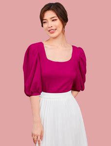 Dream Beauty Fashion Casual Solid Women Pink Top - Buy Dream Beauty ...