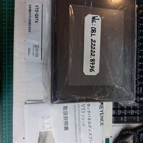 Jual Keyence Hmi Type Vt3-Q5Ta Touch Panel Display Human Machine ...