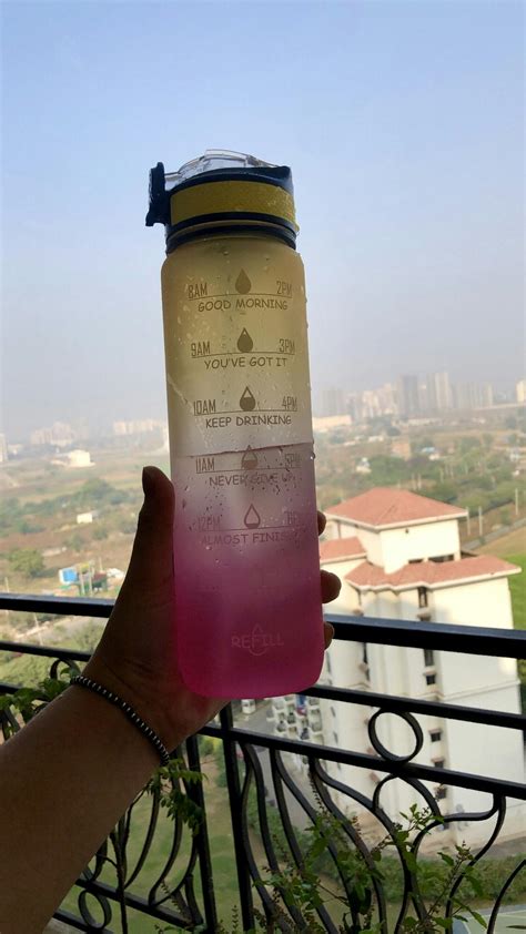 Buy Motivational Water Bottle 1 Litre online In India | Solara Home