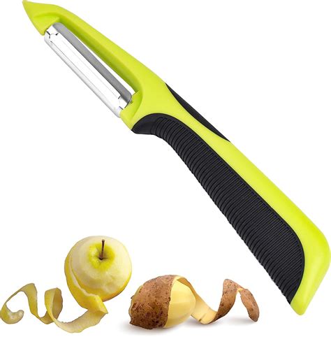 Potato Peeler Stainless Steel Rotary Peeler for Kitchen Vegetable Fruit ...