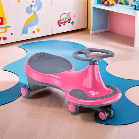 Heart Home Steering Scooter for Kids | Twister Ride on Baby Toy | Comfortable Seats & Foot Rest ...