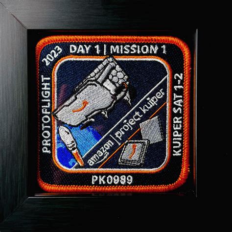 Amazon Project Kuiper Protoflight mission patch : r/space