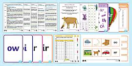 NEW Phonics Screening Survival: Weekly Bumper Pack 1