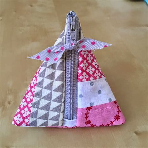 Image result for Triangle Pouch Pattern