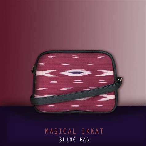 Magical Ikkat Sling Bag – Crafthues