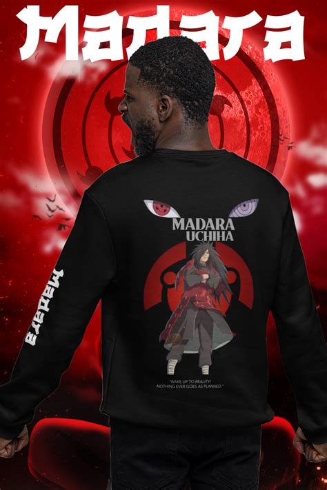 Madara Uchiha Naruto Oversized Sweatshirt – OneCloth