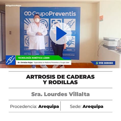 Sra. LOURDES VILLALTA - Artrosis de Caderas y Rodillas - Fundación ...