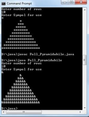 Image result for Java Pyramid