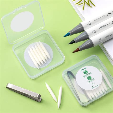 Buy Ohuhu Honolulu Alcohol Markers Brush Tip 24 Skin-tone Colors + 1 ...