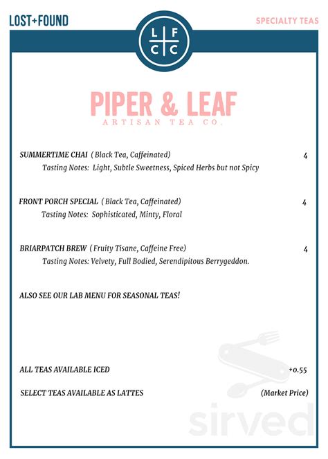 Lost + Found Coffee Company menus in Tupelo, Mississippi, United States